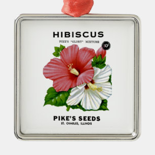 Ornement Métallique Shasta Daisy Vintage semis