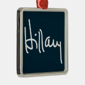 Ornement Métallique Signature de Hillary (Droite)