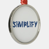 Ornement Métallique Simplifier (Droite)