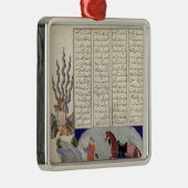 Ornement Métallique Simurgh offre Zal, le père de Roustem (Droite)