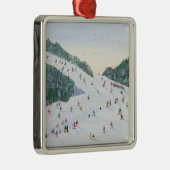 Ornement Métallique Ski-vening 1995 (Droite)