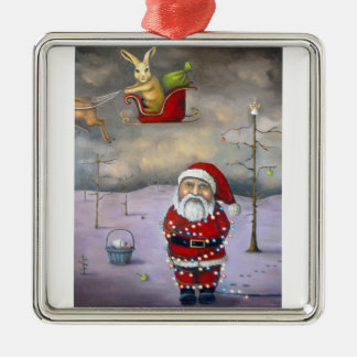 Ornement Métallique Sleigh Jacker