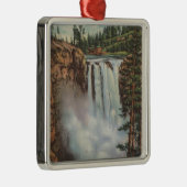 Ornement Métallique Snoqualmie tombe, WA - vue des automnes en haut (Droite)