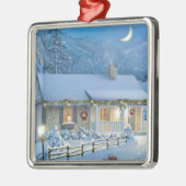 Ornement Métallique Solitude de Noël (Gauche)