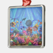 Ornement Métallique Sous la mer (Gauche)