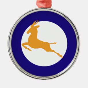 Ornement Métallique Springbok