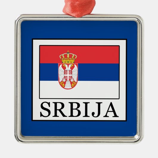 Ornement Métallique Srbija (Devant)