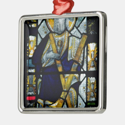 Ornement Métallique St Andrew avec la croix de Saltire, britannique (Gauche)