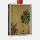 Ornement Métallique St Francis d'Assisi prêchant aux oiseaux (Droite)