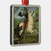 Ornement Métallique St George luttant avec le dragon (Droite)