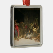 Ornement Métallique St Roch traitant la peste (Droite)