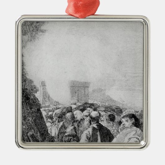 Ornement Métallique St Vincent Ferrer, 1750-80 (Devant)