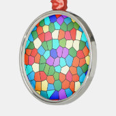Ornement Métallique Stained Glass (Gauche)