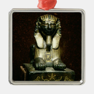 Ornement Métallique Statuette d'un sphinx du Roi Tuthmosis III,