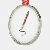 Ornement Métallique Stylo-plume (Gauche)