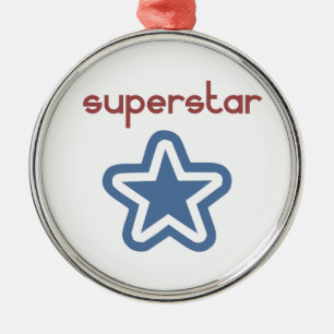 ORNEMENT MÉTALLIQUE SUPERSTAR
