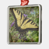 Ornement Métallique Swallowtail sur Butfly Bush (Gauche)