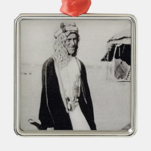 Ornement Métallique T.E. Lawrence dans la robe arabe (photo de b/w)
