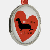 Ornement Métallique Teckel (Droite)