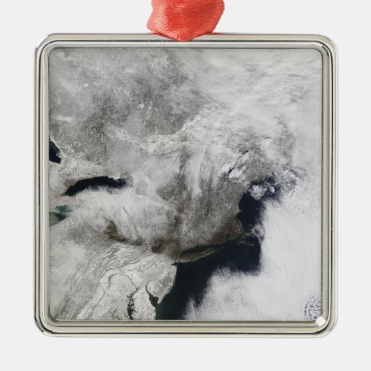 Ornement Métallique Tempête hivernale sévère (Devant)