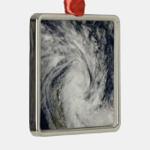 Ornement Métallique Tempête tropicale Jade débarquant sur Madagascar (Droite)