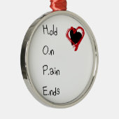 Ornement Métallique Tenez sur des extrémités de douleur (Droite)