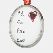 Ornement Métallique Tenez sur des extrémités de douleur (Gauche)