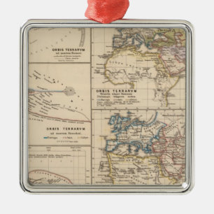Ornement Métallique Terrarum d'Orbis