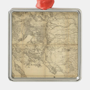 Ornement Métallique Territoire des États-Unis