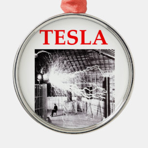 Ornement Métallique tesla