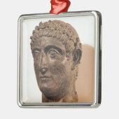 Ornement Métallique Tête de Constantine le grand (Gauche)