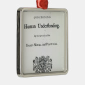 Ornement Métallique Titlepage 'des essais philosophiques (Droite)