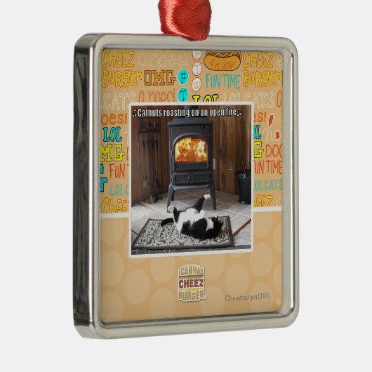 Ornement Métallique Torréfaction de Catnuts (Droite)