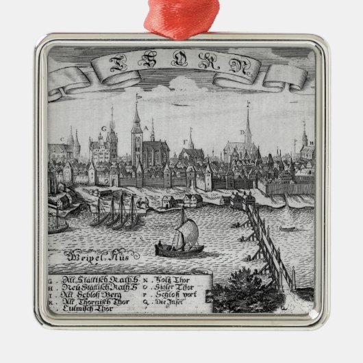 Ornement Métallique Torun, Pologne (Devant)