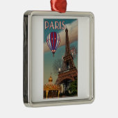 Ornement Métallique Tour Eiffel vintage (Droite)