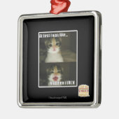 Ornement Métallique Tout d'abord moi étais comme (Gauche)