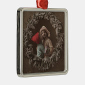 Ornement Métallique Toutes les joies de Noël soient des baisers (Droite)