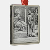 Ornement Métallique Traitement par l'intervention d'une guérison (Droite)