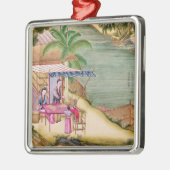 Ornement Métallique Tri des cocons (Gauche)