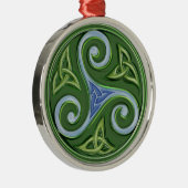 Ornement Métallique Triskelle (Droite)