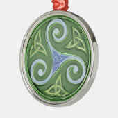 Ornement Métallique Triskelle (Gauche)