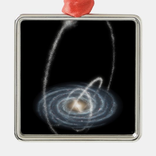 Ornement Métallique Trois flux nouvellement découverts (Devant)