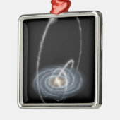 Ornement Métallique Trois flux nouvellement découverts (Gauche)