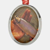 Ornement Métallique Trout à Hands (Gauche)