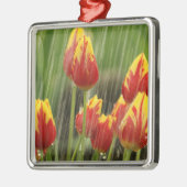 Ornement Métallique Tulipes de ressort (Gauche)