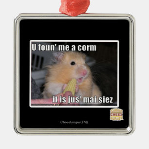 Ornement Métallique U m'a trouvé un maïs