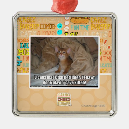 Ornement Métallique U peut maek le lit plus tard (Devant)