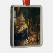 Ornement Métallique Un alchimiste dans son atelier (Droite)