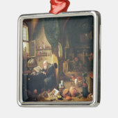 Ornement Métallique Un alchimiste dans son atelier (Gauche)