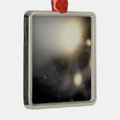 Ornement Métallique Un amas de galaxies (Droite)